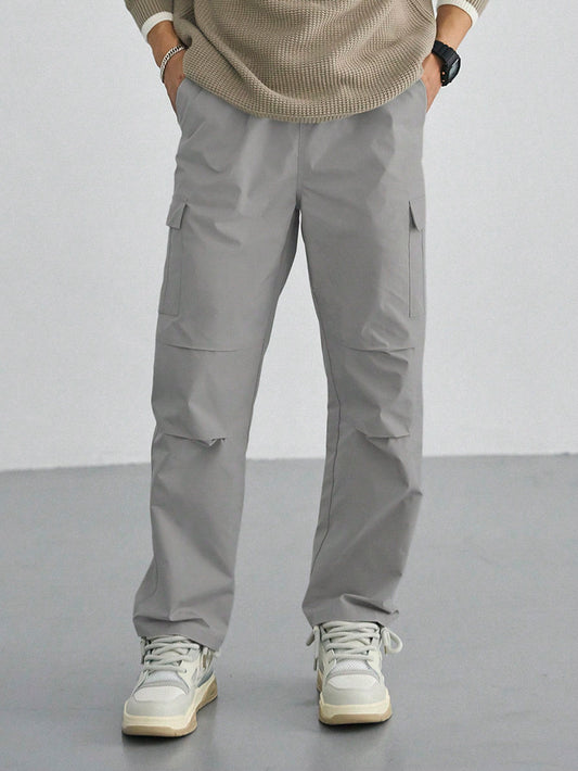 Men's Workwear Trousers With Multiple Pockets