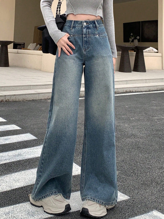 Women's Wide Leg Loose Fit Jeans
