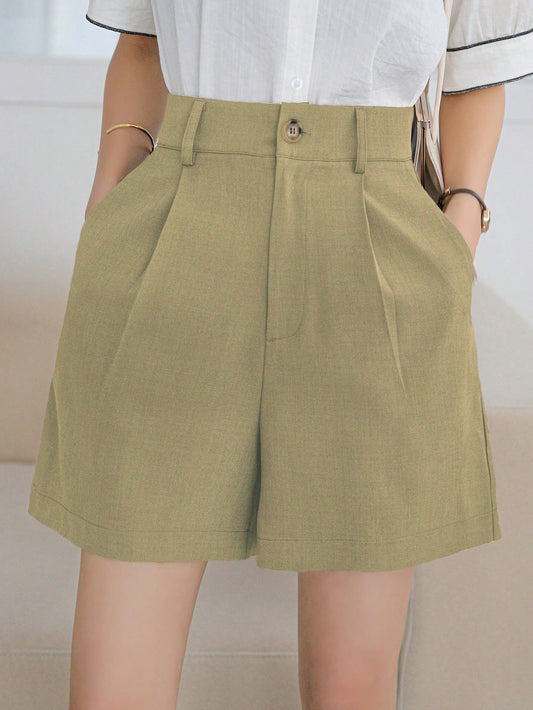 Women's Loose Pleated Shorts For Summer