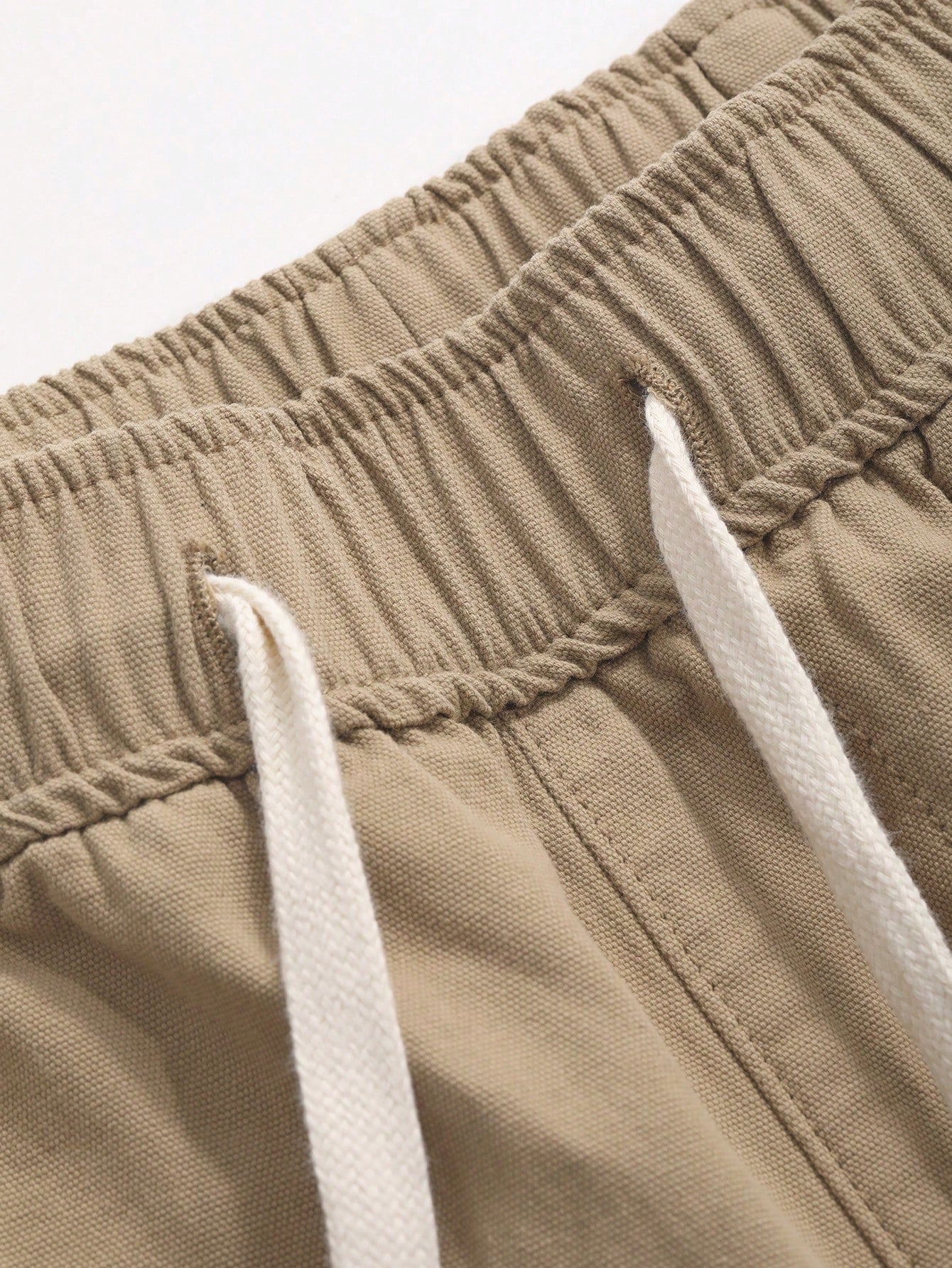 Men's Solid Color Cargo Pocketed Casual Spring/Summer Pants