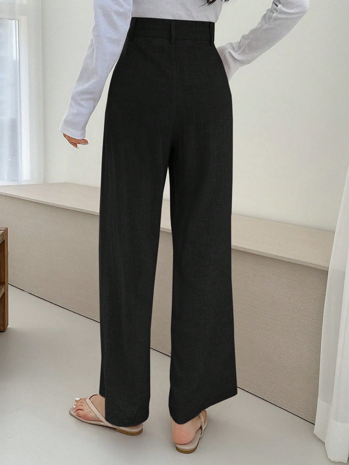 Ladies' Business/Office Loose Fit Suit Pants
