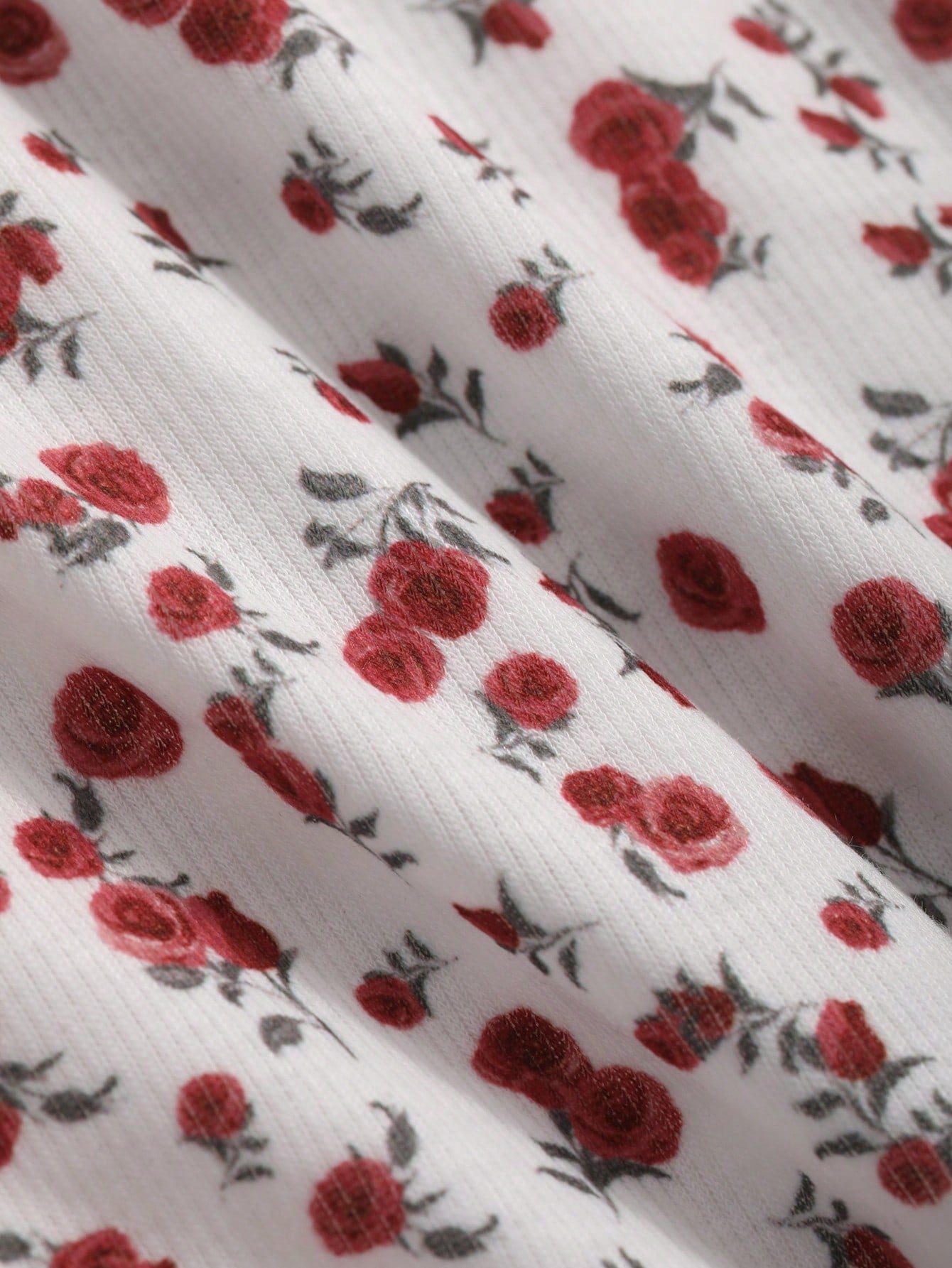 Women's Summer Floral Print Shoulder Tie Strap Dress