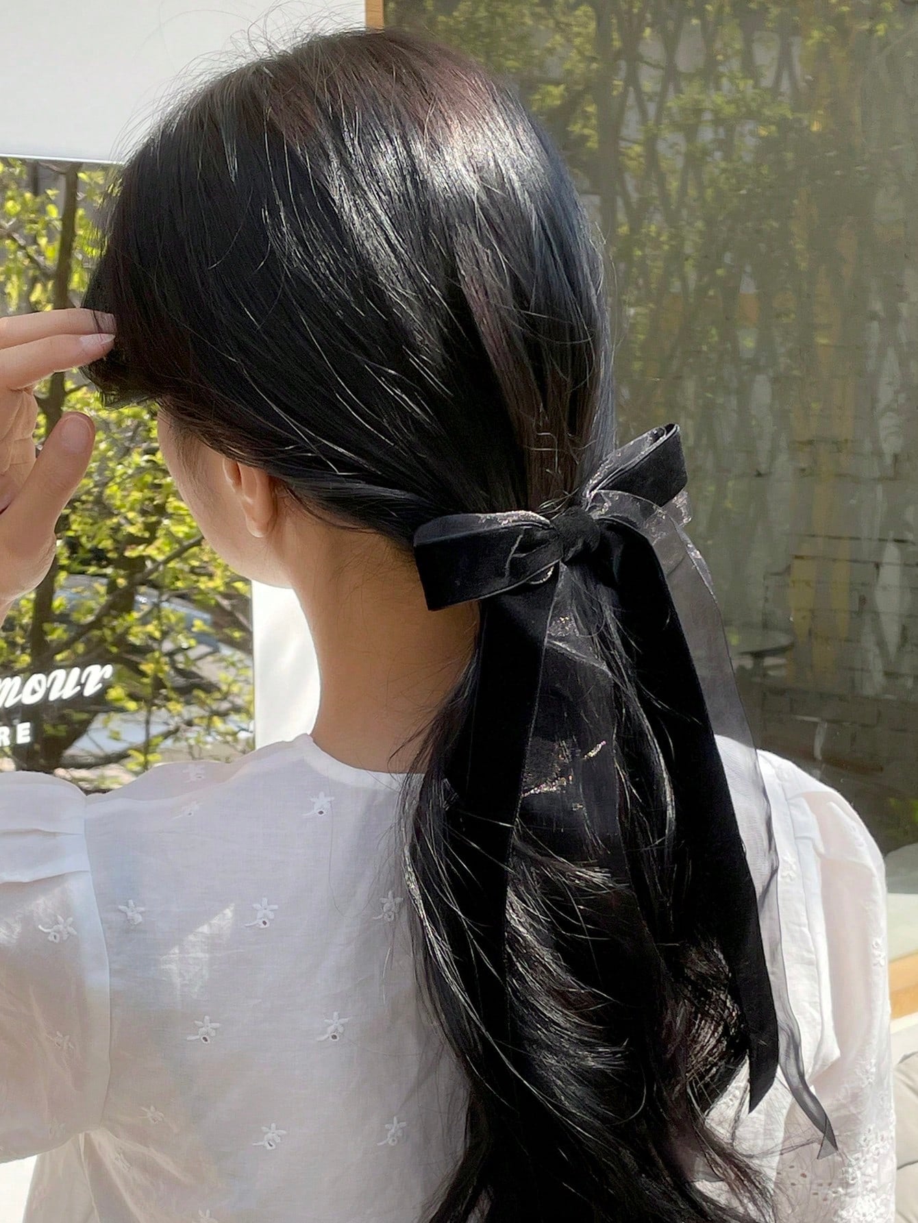 Butterfly Knot Lace Hair Clip