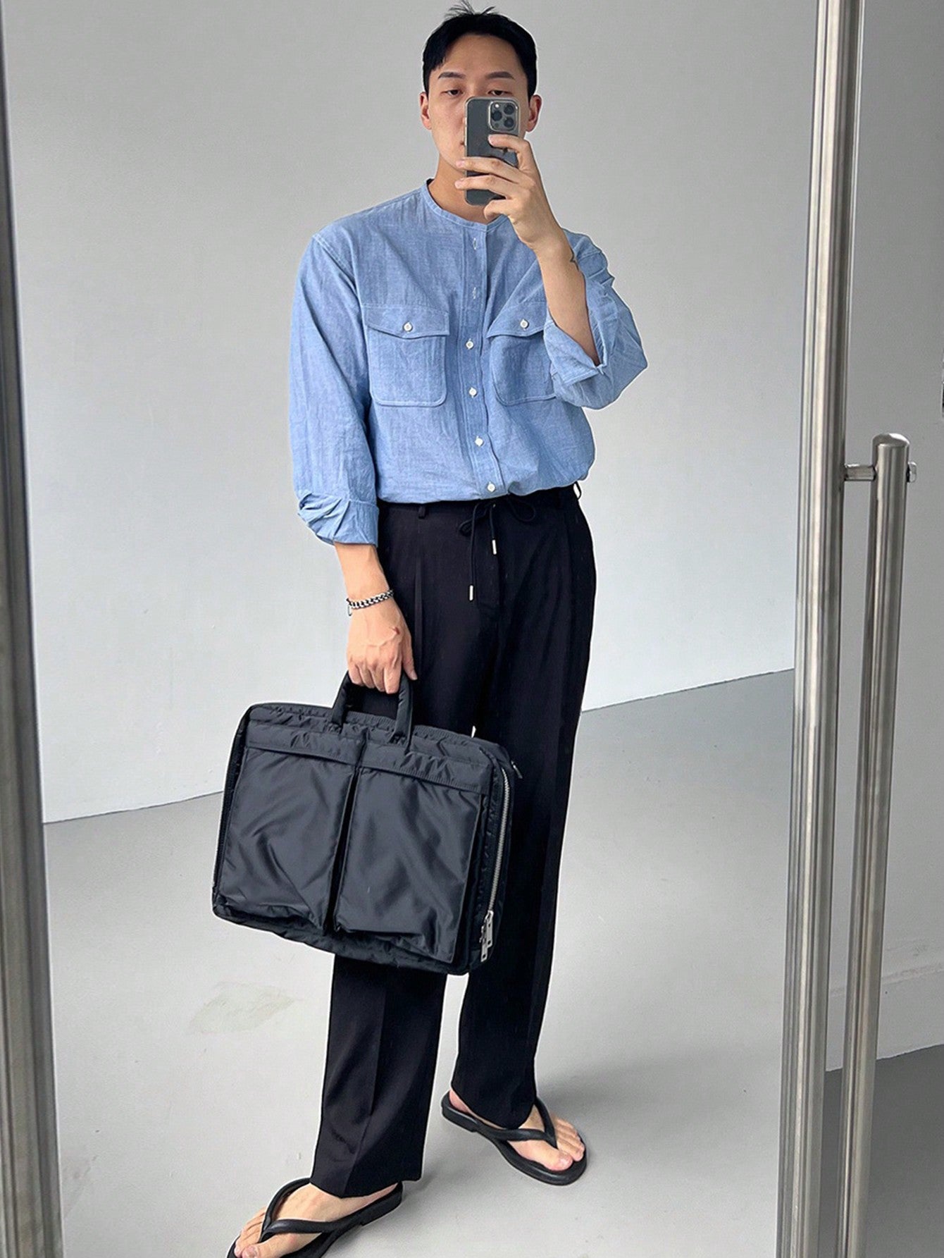 Men Solid Color Four Seasons Suit Pants,  Summer Business Daily