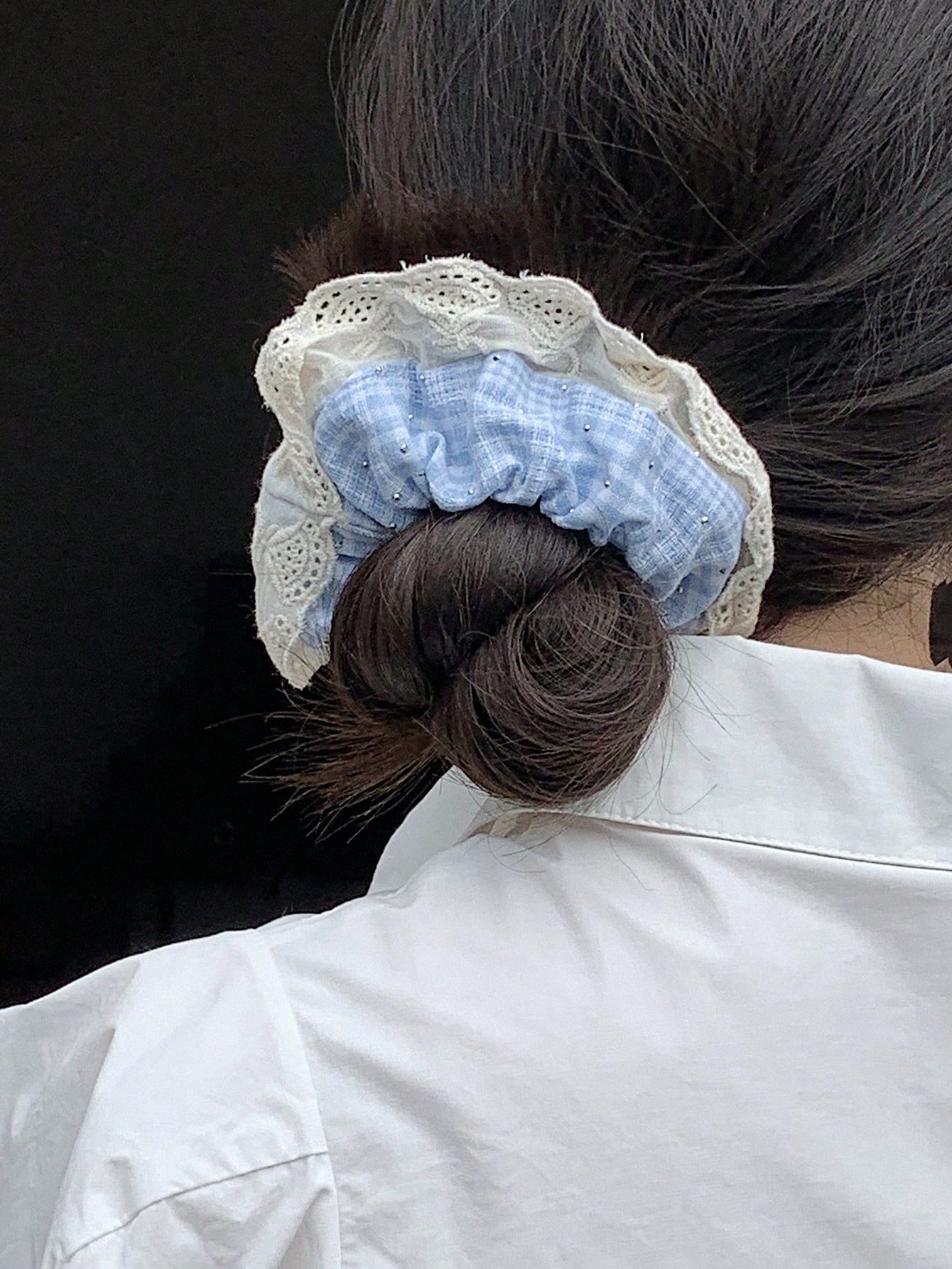 Fashionable And Lovely Hollow Flower Lace Women Hair Band