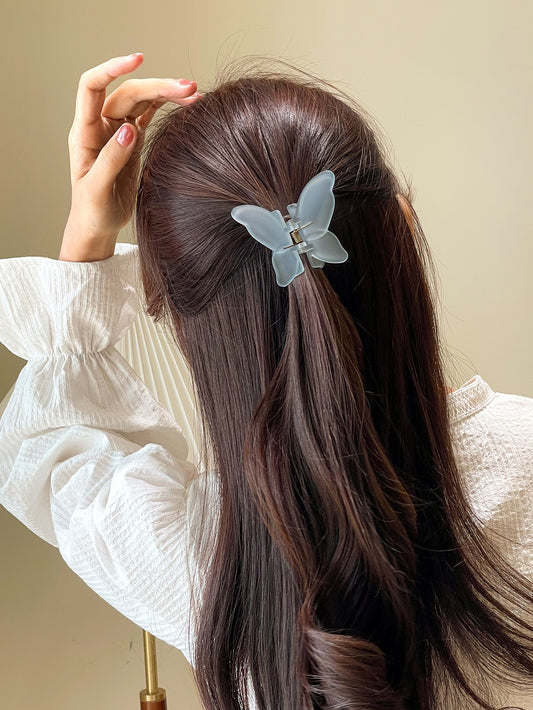 Butterfly Design Hair Claw Cute