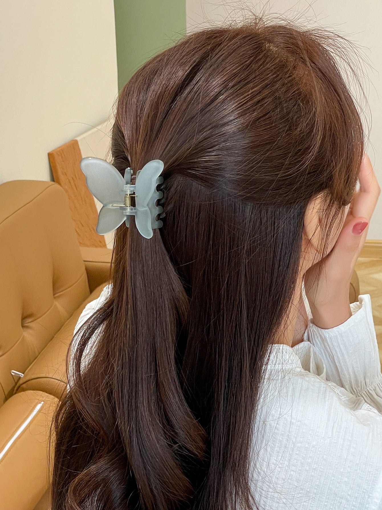 Butterfly Design Hair Claw