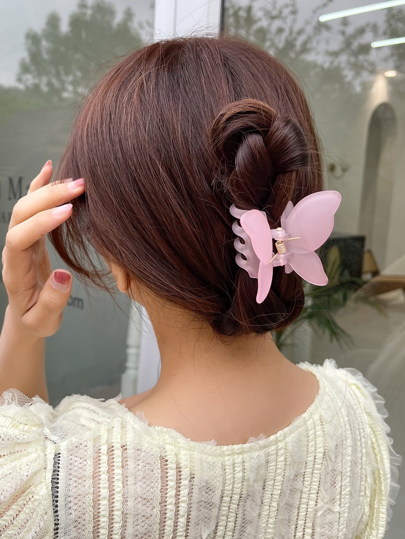 Butterfly Shaped Hair Claw Cute