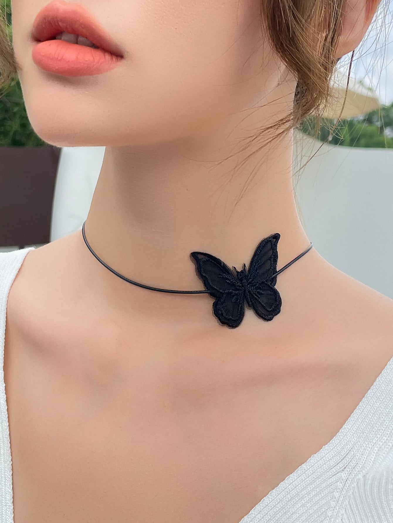 Butterfly Decor Choker