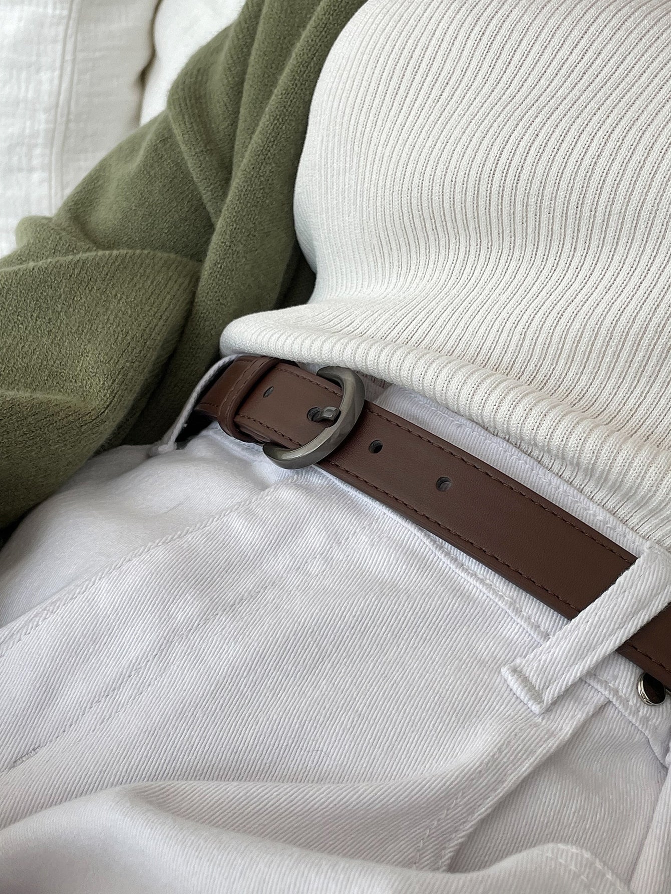 Minimalist Solid Belt