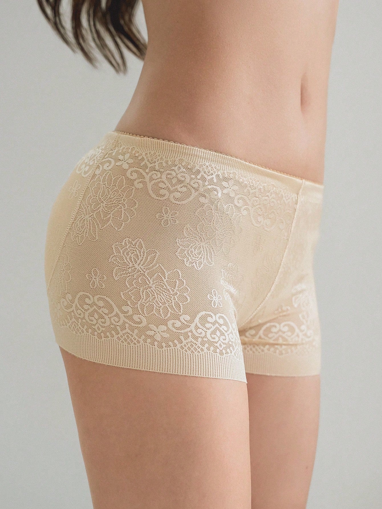 Floral Lace Shapewear Shorts – DAZY