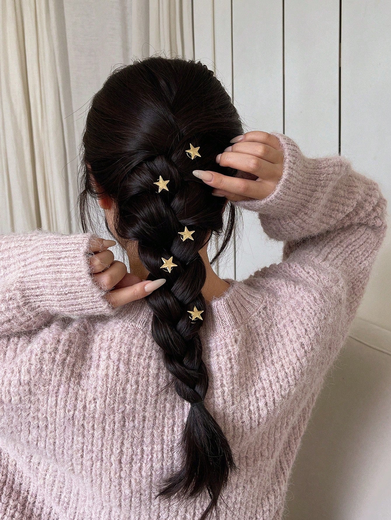 5pcs/Set Star Decoration Hair Accessories Cute