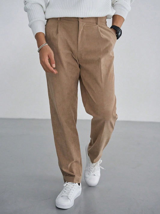 Men's Casual Slanted Pocket Pants