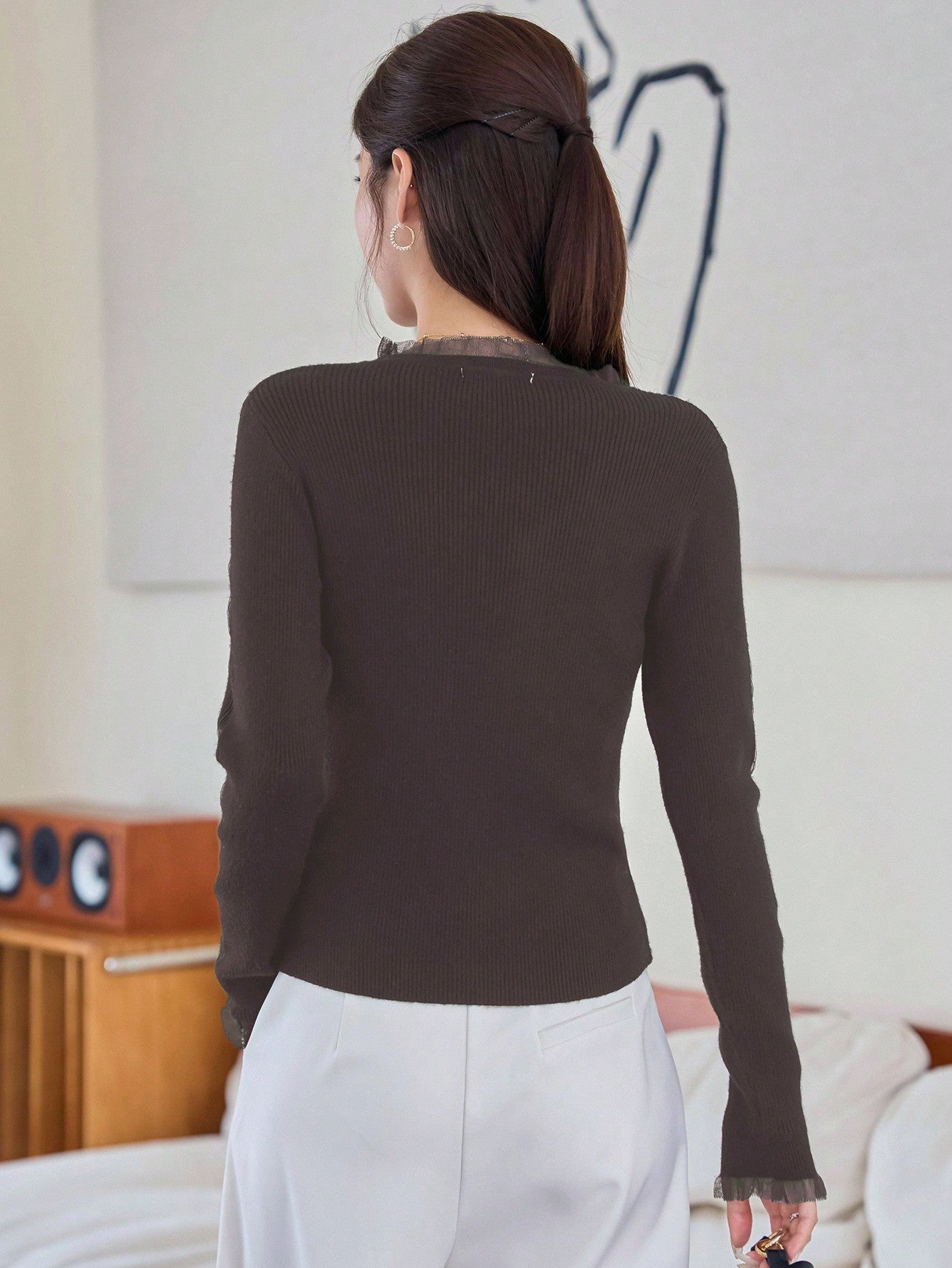 High Neck Slim Fit Long Sleeve Sweater Reviews