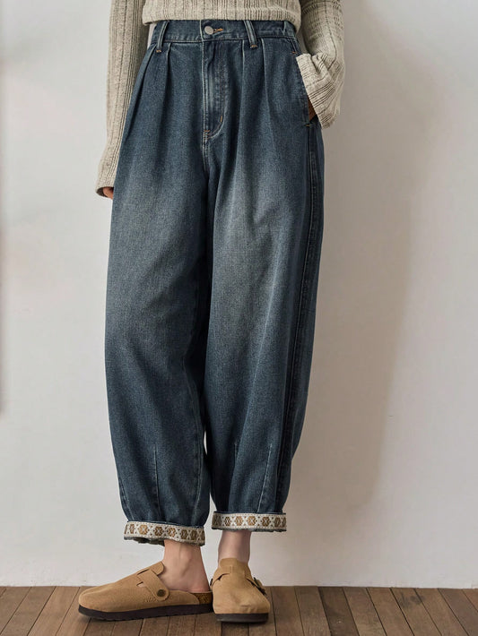 Women's Pocket Design Jeans