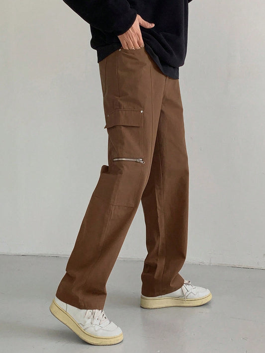 Men's Cargo Pants With Flap Pockets