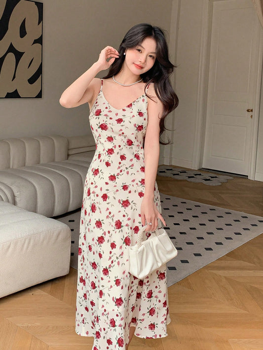 Women's Floral Printed Cami Dress