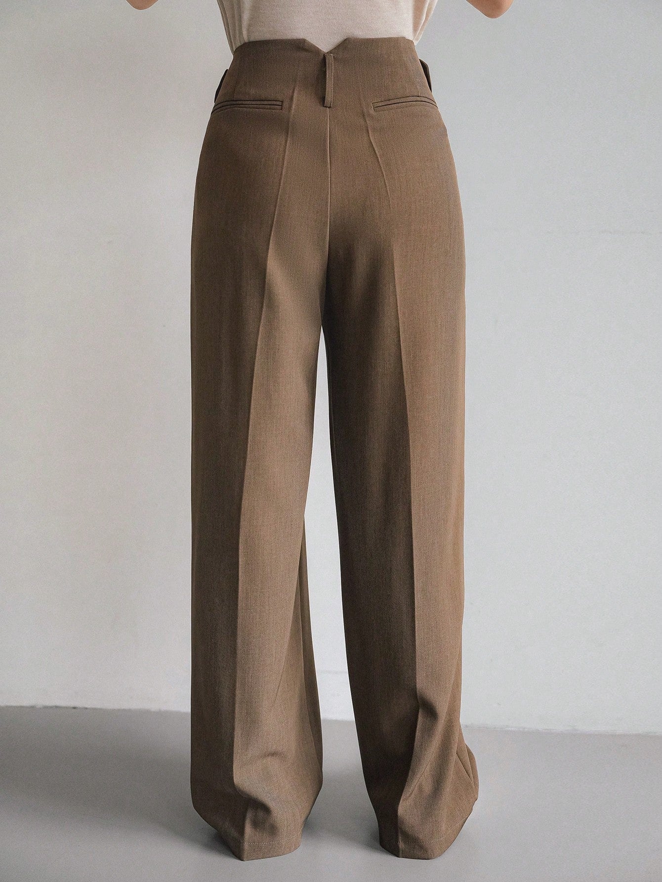 Women's Fold Pleated Pants